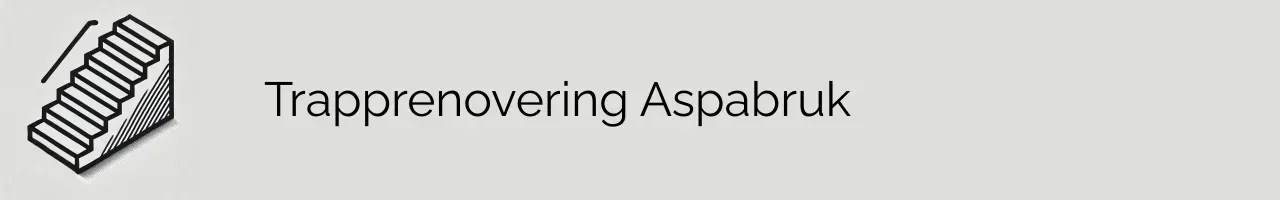 Trapprenovering Aspabruk