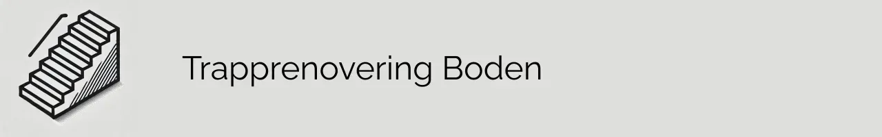 Trapprenovering Boden