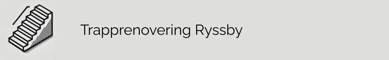 Trapprenovering Ryssby